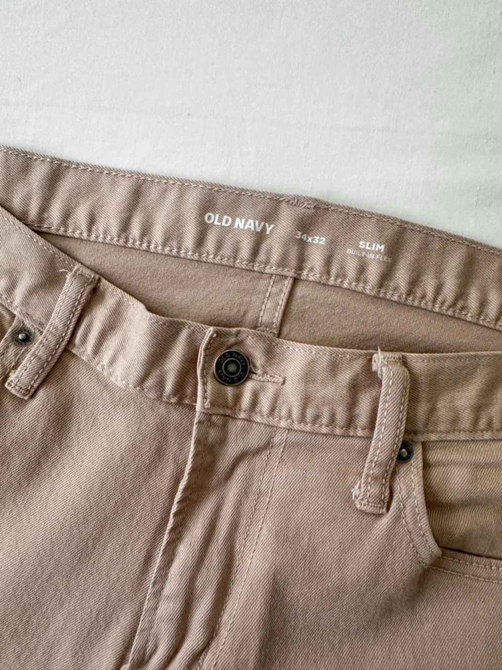 Men’s Old Navy Slim Built-In Five-Pocket Flex Pants